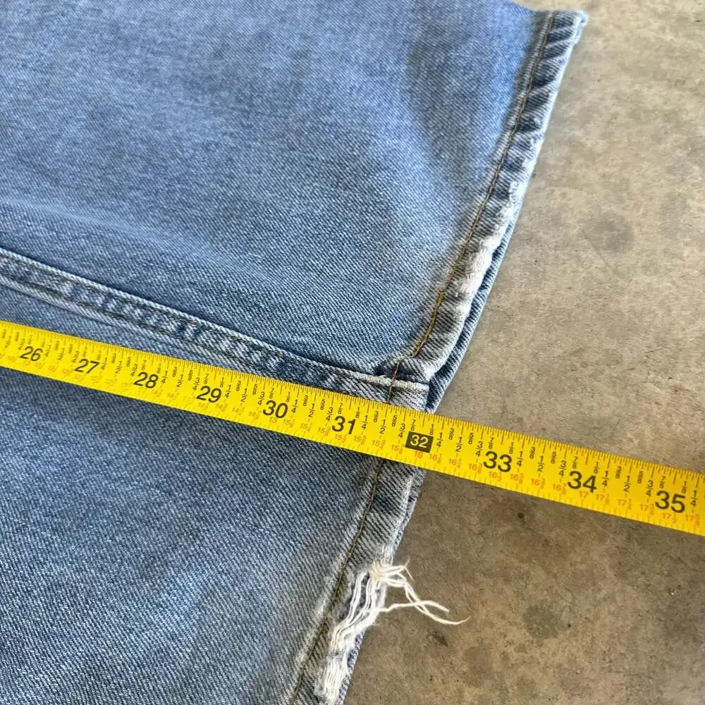 Vintage Y2K Levi's 505 Straight Fit Medium Wash Blue Jeans